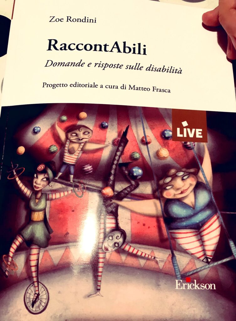 Copertina del libro "Raccontabili" di Zoe Rondini